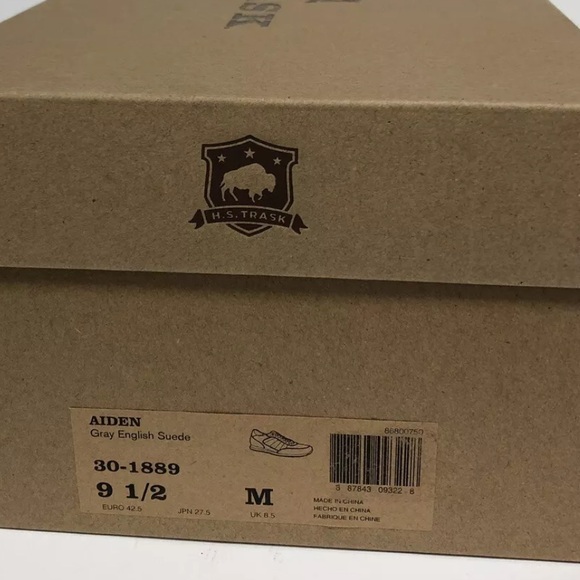 Trask Men’s Aiden Gray Casual Sneakers, Size 9.5 M - Picture 8 of 8